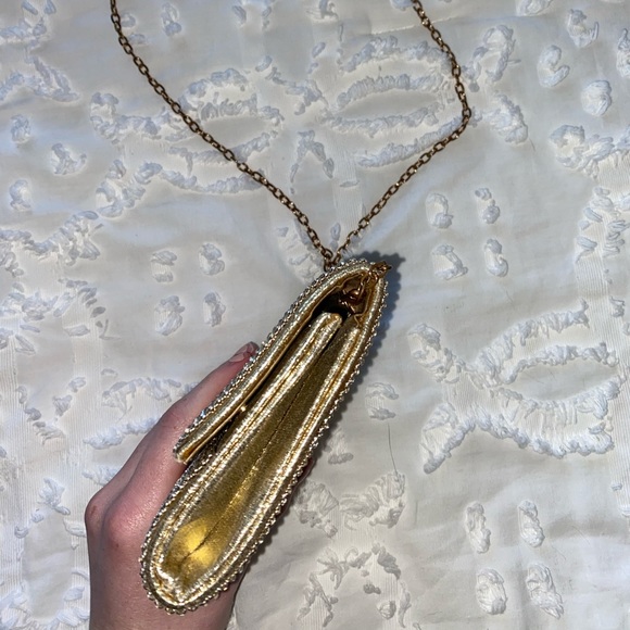 White Rhinestone Bag - Picture 4 of 6